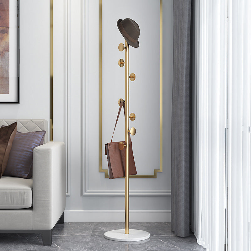 Moderne Haken Haken Feste Farbe Metallbedeckung mit Marmorbasis