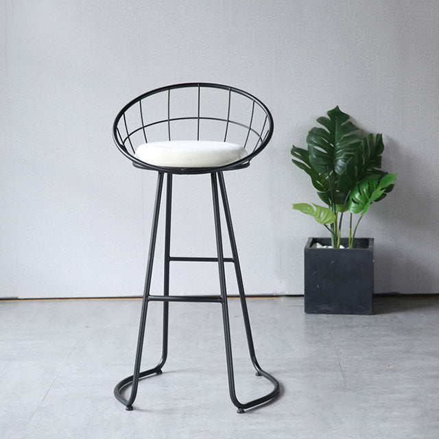 1/2/3 Pieces Glam Style Bar Table Set with Artificial Marble Top Black 30"H Stool (Single) Clearhalo 'Bar Furniture' 'furn' 'furn_home_bar_bar_sets' 'Furniture' 'Home Bars & Bar Sets' 'home_bar_bar_sets' 'Kitchen & Dining Furniture' 5445018