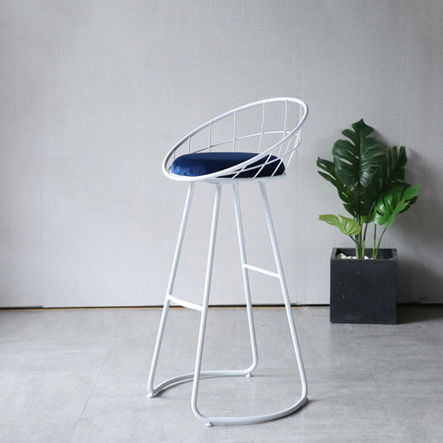 1/2/3 Pieces Glam Style Bar Table Set with Artificial Marble Top White 30"H Stool (Single) Clearhalo 'Bar Furniture' 'furn' 'furn_home_bar_bar_sets' 'Furniture' 'Home Bars & Bar Sets' 'home_bar_bar_sets' 'Kitchen & Dining Furniture' 5445020