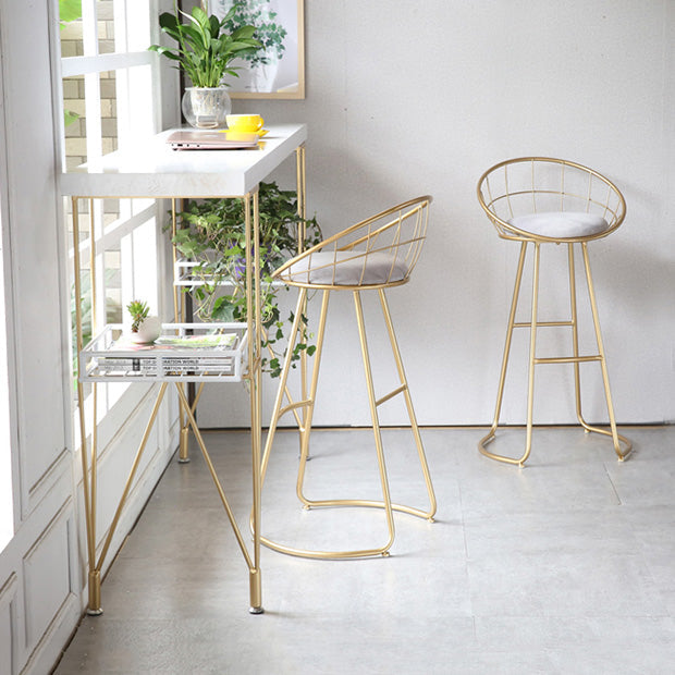 1/2/3 Pieces Glam Style Bar Table Set with Artificial Marble Top Clearhalo 'Bar Furniture' 'furn' 'furn_home_bar_bar_sets' 'Furniture' 'Home Bars & Bar Sets' 'home_bar_bar_sets' 'Kitchen & Dining Furniture' 5445022