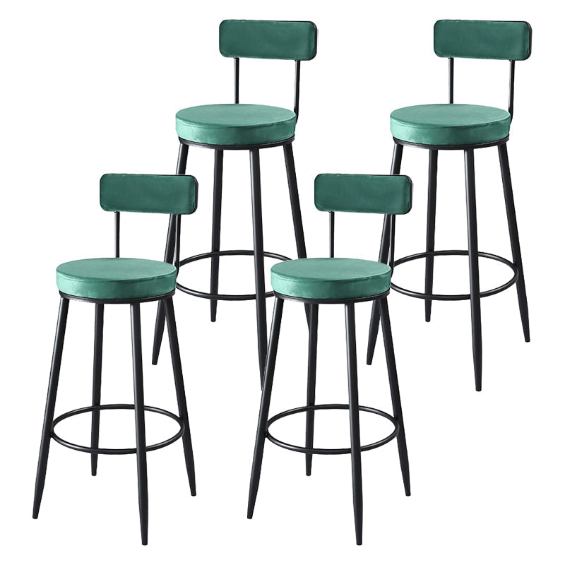 Tabouret de comptoir rond intérieur selles de comptoir rembourré