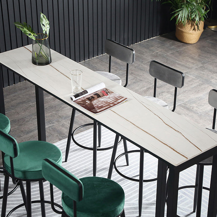 Tabouret de comptoir rond intérieur selles de comptoir rembourré