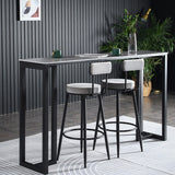 Taburete de contador redondo interior Tapato industrial Tapato de altura de altura