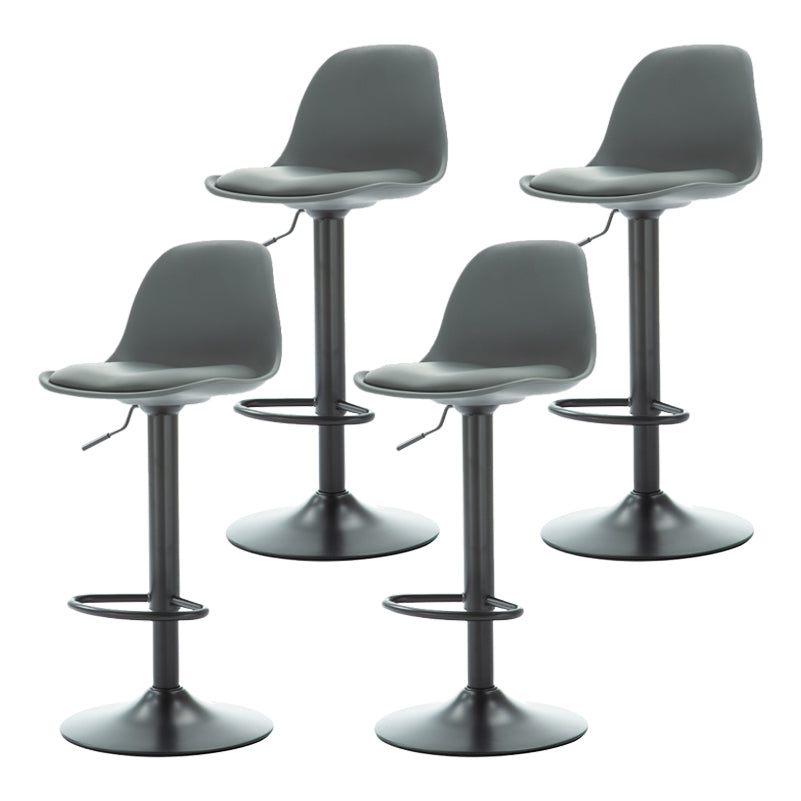 金属脚のある現代のリフト可能なバースツール金属カウンターバースツール