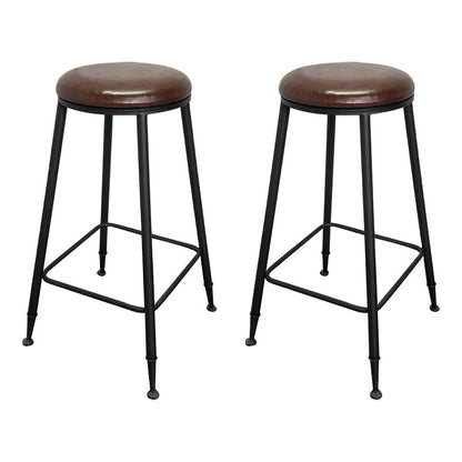 Tavolo da bar in legno massiccio in stile industriale set 1/2/3/4 pezzi Tavolino con sgabelli alti