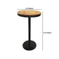 Tavolo da bar in legno massiccio in stile industriale set 1/2/3/4 pezzi Tavolino con sgabelli alti