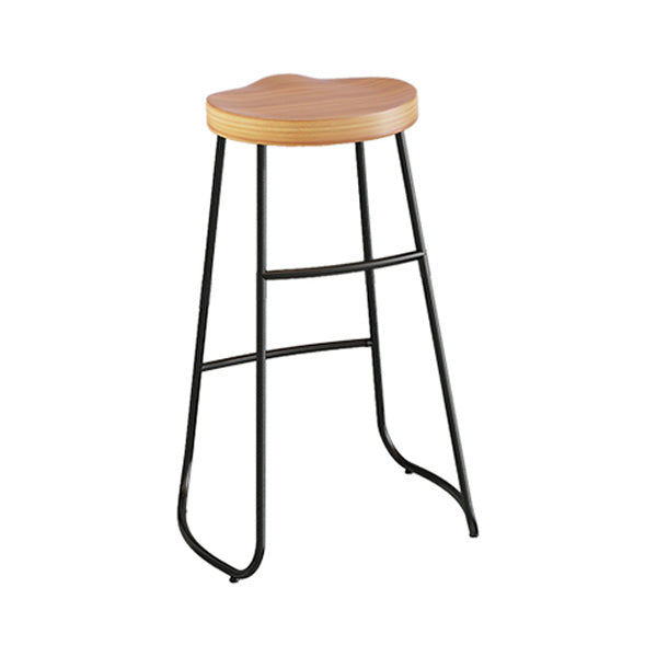 1/5 pièces Industrial Iron Bar Table Set Rectangle Pine Wood Top Bistro Set avec reproche