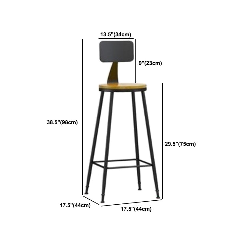 1/5 pièces Industrial Iron Bar Table Set Rectangle Pine Wood Top Bistro Set avec reproche