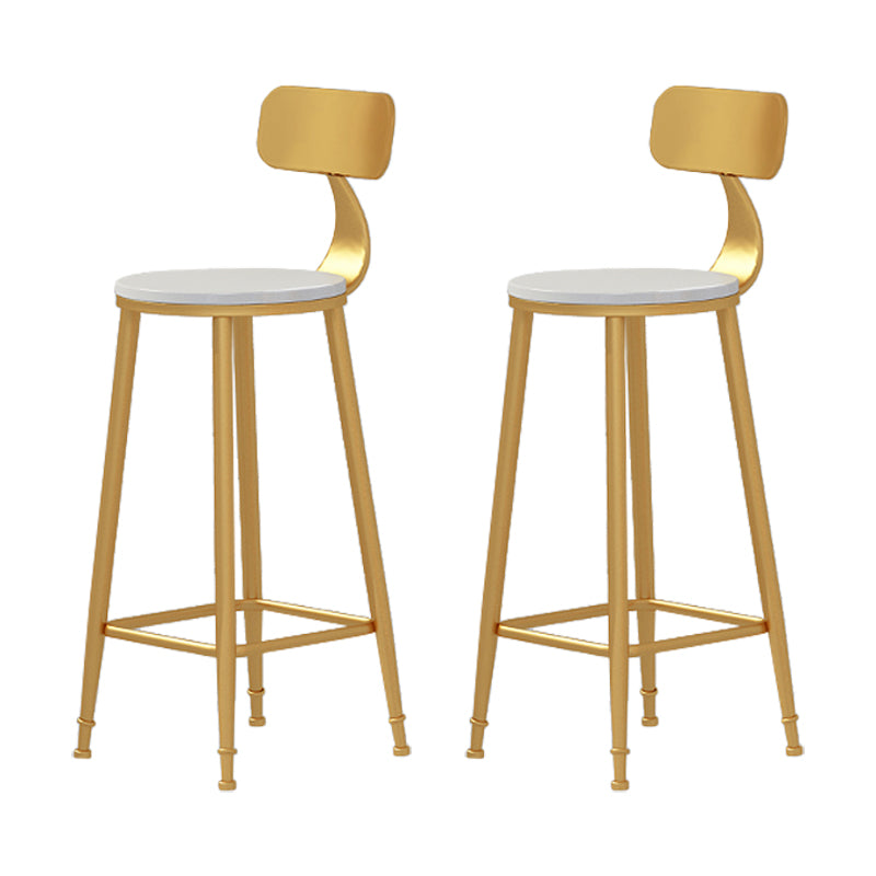 Set da tavolo da pub barregle glam 1/2/5/9 pezzi di banco bianco e oro