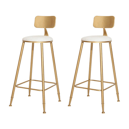 Set da tavolo da pub barregle glam 1/2/5/9 pezzi di banco bianco e oro