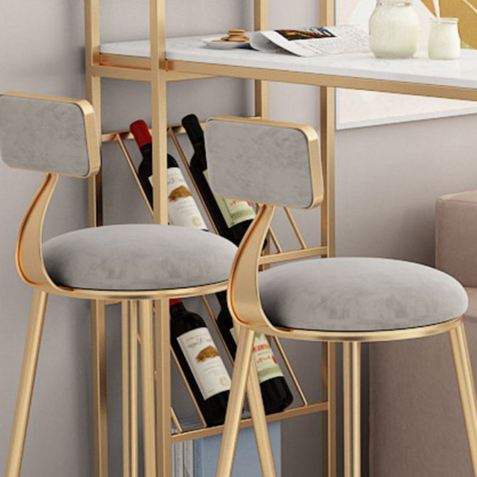 1/2/3 pezzi da barra in marmo set di sgabello da bar e tavolo da tavolo opaco