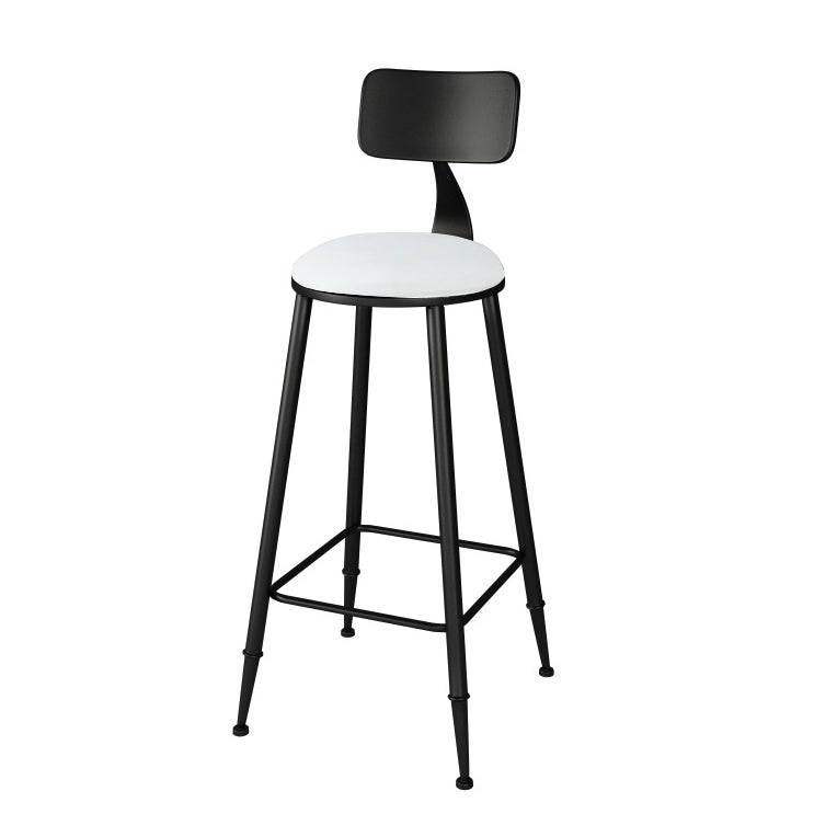 Modern 1/3 Pieces Bar Table Set Rectangle Stone Table with High Stools White 30"H Stool (Single) Clearhalo 'Bar Furniture' 'furn' 'furn_home_bar_bar_sets' 'Furniture' 'Home Bars & Bar Sets' 'home_bar_bar_sets' 'Kitchen & Dining Furniture' 5446211