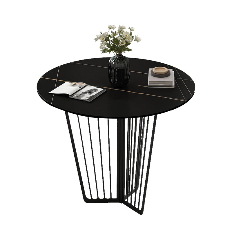 Moderne gesinterde stenen eettafel 1/2/5/7-delige ronde eettafelset
