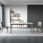 Modern Sintered Stone Top Dining Set Rectangle 1/2/3/4/5/7 Pieces Wooden Table Set