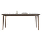 Modern Sintered Stone Top Dining Set Rectangle 1/2/3/4/5/7 Pieces Wooden Table Set