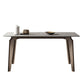 Moderne eetset 1/3/4/5/6 stuks houten eettafel met armloze stoel