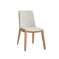Juego de comedor contemporáneo de 1/4/5/7 piezas, muebles de comedor de madera maciza con sillas con respaldo macizo