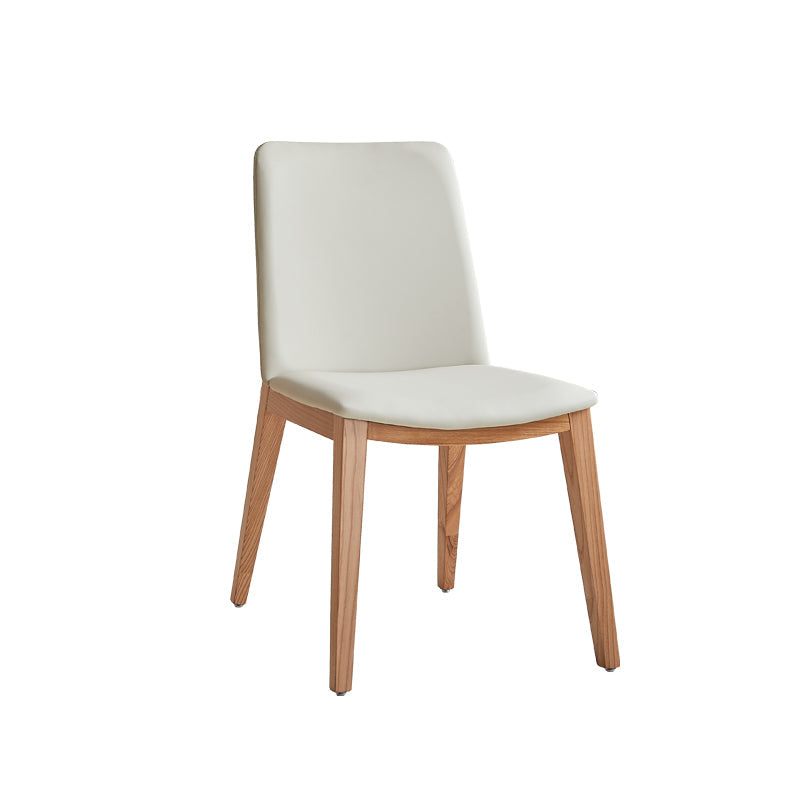 Juego de comedor contemporáneo de 1/4/5/7 piezas, muebles de comedor de madera maciza con sillas con respaldo macizo