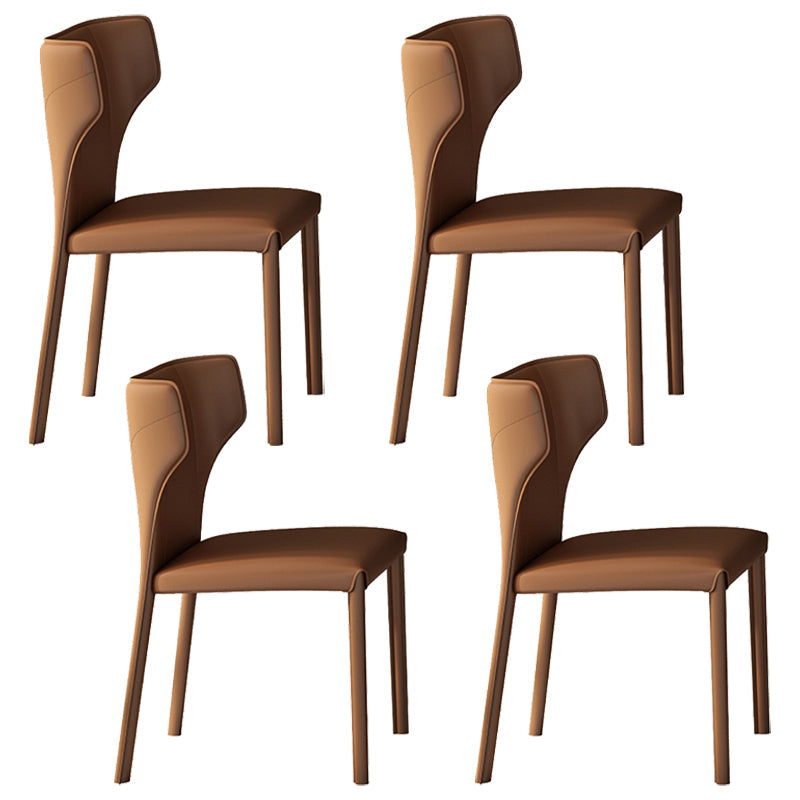 Modern Dining Set 1/4/5/7/8 Pieces with Wingback Chairs and Sintered Stone Dining Table