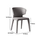 Modern Dining Set 1/4/5/7/8 Pieces with Wingback Chairs and Sintered Stone Dining Table