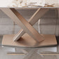 Modern Sintered Stone Top Dining Set Rectangle 1/2/5/7 Pieces Dinette Table Set in Gold Clearhalo 'Dining Room Sets' 'Dining Tables & Seating' 'dining_room_set' 'furn' 'furn_dining_room_set' 'Furniture' 'Kitchen & Dining Furniture' 5446488