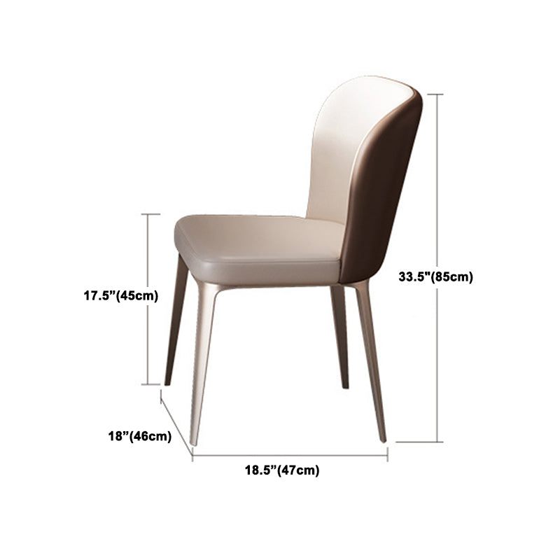 Modern Sintered Stone Top Dining Set Rectangle 1/2/5/7 Pieces Dinette Table Set in Gold Clearhalo 'Dining Room Sets' 'Dining Tables & Seating' 'dining_room_set' 'furn' 'furn_dining_room_set' 'Furniture' 'Kitchen & Dining Furniture' 5446489