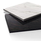 Black Metal Frame Industrial Rectangle Dining Table Sintered Stone Table for Dining Room Clearhalo 'Dining Tables & Seating' 'Dining Tables' 'dining_table' 'furn' 'furn_dining_table' 'Furniture' 'Kitchen & Dining Furniture' 5446601