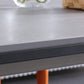 Black Metal Tripod Dining Table Industrial Rectangle Dining Room Table Clearhalo 'Dining Tables & Seating' 'Dining Tables' 'dining_table' 'furn' 'furn_dining_table' 'Furniture' 'Kitchen & Dining Furniture' 5446749