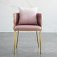 Glam Upholstered Dining Arm Chair Velvet Dining Chair with Gold Legs Clearhalo 'Dining Chairs' 'Dining Tables & Seating' 'dining_chair' 'furn' 'furn_dining_chair' 'Furniture' 'Kitchen & Dining Furniture' 5446900