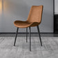 Industrial Leather Armless Dining Chair Wingback Side Chair for Kitchen Clearhalo 'Dining Chairs' 'Dining Tables & Seating' 'dining_chair' 'furn' 'furn_dining_chair' 'Furniture' 'Kitchen & Dining Furniture' 5447283