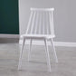 Modern Plastic Chair Slat Back Side Chair Wood in Matte Finish for Home