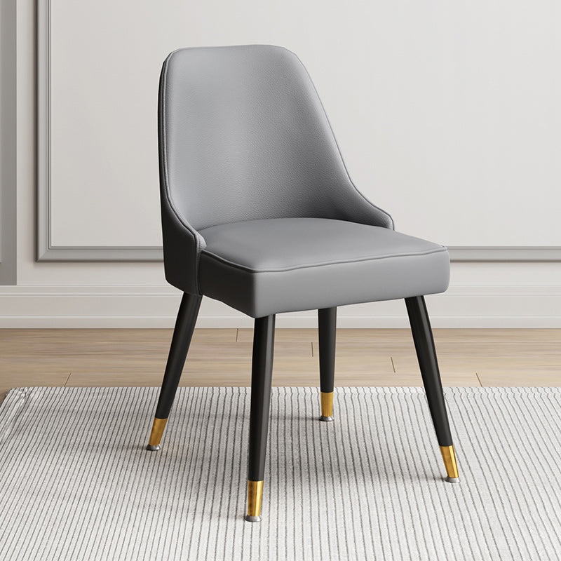 Glam Velvet Side Chair Parsons Upholstered Side Chair for Dining Room Clearhalo 'Dining Chairs' 'Dining Tables & Seating' 'dining_chair' 'furn' 'furn_dining_chair' 'Furniture' 'Kitchen & Dining Furniture' 5447472