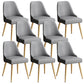 Glam Velvet Side Chair Parsons Upholstered Side Chair for Dining Room Grey 8 Piece Set Brass Gold Clearhalo 'Dining Chairs' 'Dining Tables & Seating' 'dining_chair' 'furn' 'furn_dining_chair' 'Furniture' 'Kitchen & Dining Furniture' 5447505