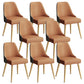 Glam Velvet Side Chair Parsons Upholstered Side Chair for Dining Room Brown-Grey 8 Piece Set Brass Gold Clearhalo 'Dining Chairs' 'Dining Tables & Seating' 'dining_chair' 'furn' 'furn_dining_chair' 'Furniture' 'Kitchen & Dining Furniture' 5447521