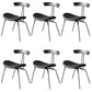 Metal Upholstered Dining Side Chair Industrial Dining Side Chair