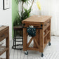 Industrial Stationary Kitchen Cart Wood Rectangular Kitchen Island Cart Clearhalo 'furn' 'furn_kitchen_islands_carts' 'Furniture' 'Kitchen & Dining Furniture' 'Kitchen Islands & Carts' 'kitchen_islands_carts' 5447839