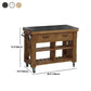 Industrial Stationary Kitchen Cart Wood Rectangular Kitchen Island Cart Clearhalo 'furn' 'furn_kitchen_islands_carts' 'Furniture' 'Kitchen & Dining Furniture' 'Kitchen Islands & Carts' 'kitchen_islands_carts' 5447843