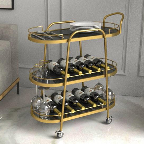 32.28" High Rolling Contemporary Prep Table Wooden Prep Table Clearhalo 'furn' 'furn_kitchen_islands_carts' 'Furniture' 'Kitchen & Dining Furniture' 'Kitchen Islands & Carts' 'kitchen_islands_carts' 5447844