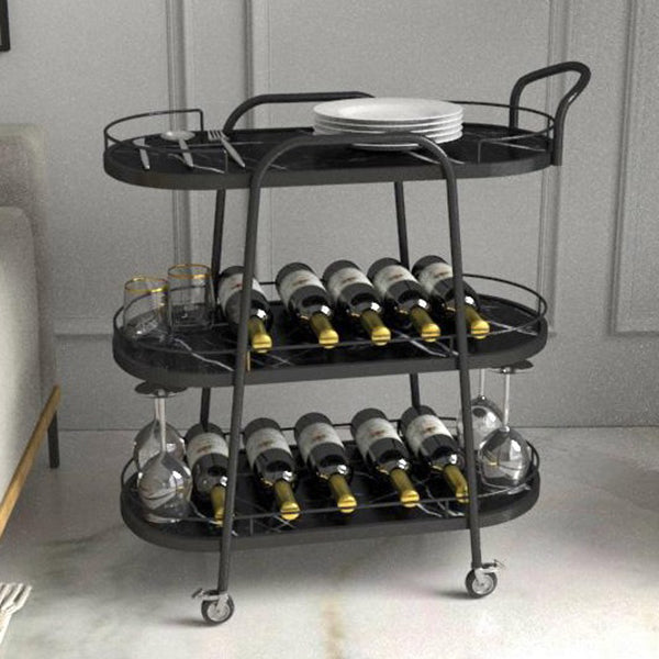 32.28" High Rolling Contemporary Prep Table Wooden Prep Table Clearhalo 'furn' 'furn_kitchen_islands_carts' 'Furniture' 'Kitchen & Dining Furniture' 'Kitchen Islands & Carts' 'kitchen_islands_carts' 5447851