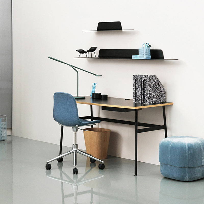 Scandinavian Metal Floating Bookcase 6" Wide Living Room Book Shelf Clearhalo 'Bookcases' 'furn' 'furn_bookcases' 'Furniture' 'Office Furniture' 5450783