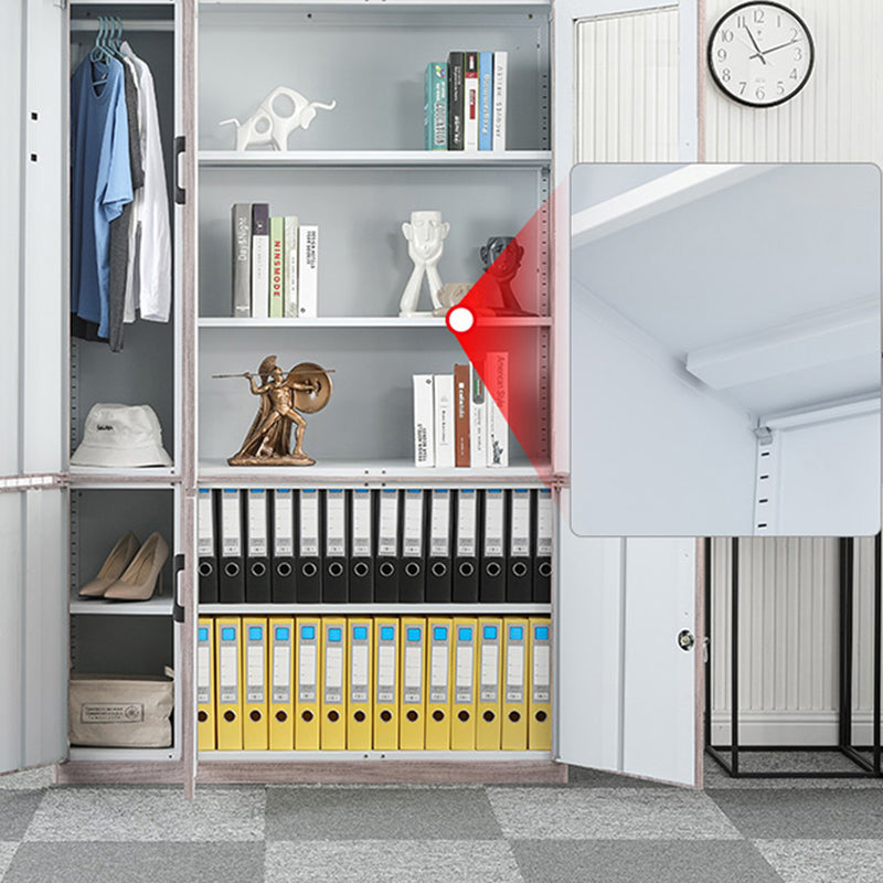 閉じた金属製の本棚モダンホームリビングルームベッドルーム標準本棚