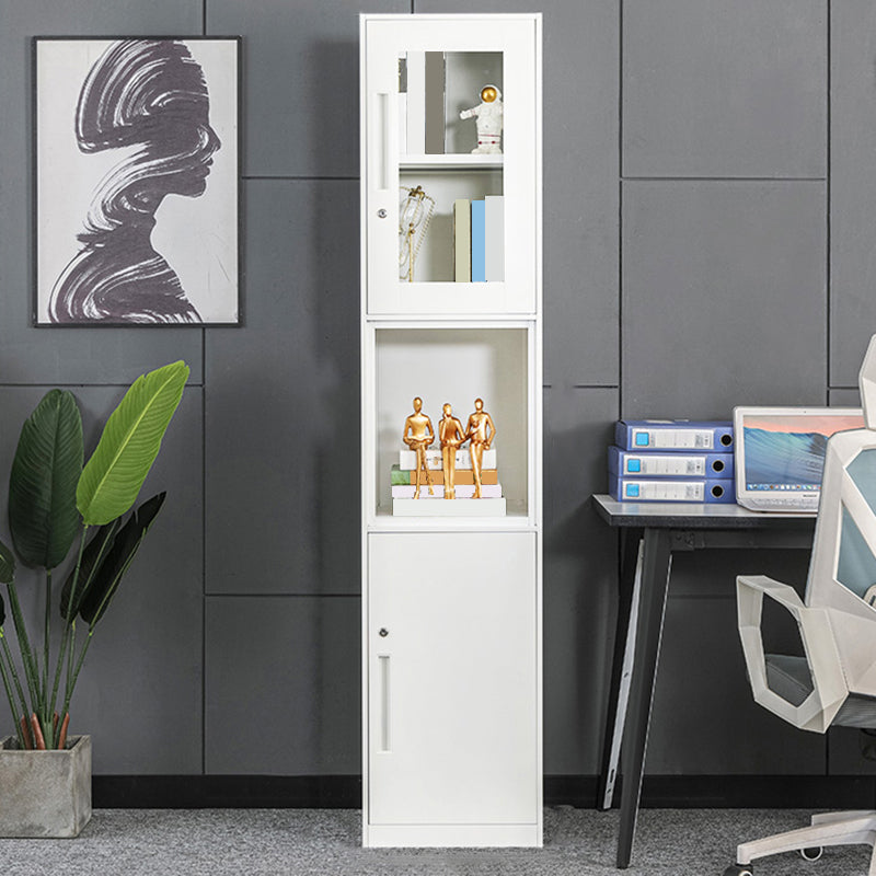 閉じた金属製の本棚モダンホームリビングルームベッドルーム標準本棚