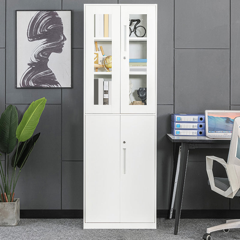 閉じた金属製の本棚モダンホームリビングルームベッドルーム標準本棚