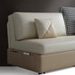 Stain Resistant Faux Leather Contemporary Convertible Bed Settee
