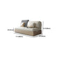 Stain Resistant Faux Leather Contemporary Convertible Bed Settee
