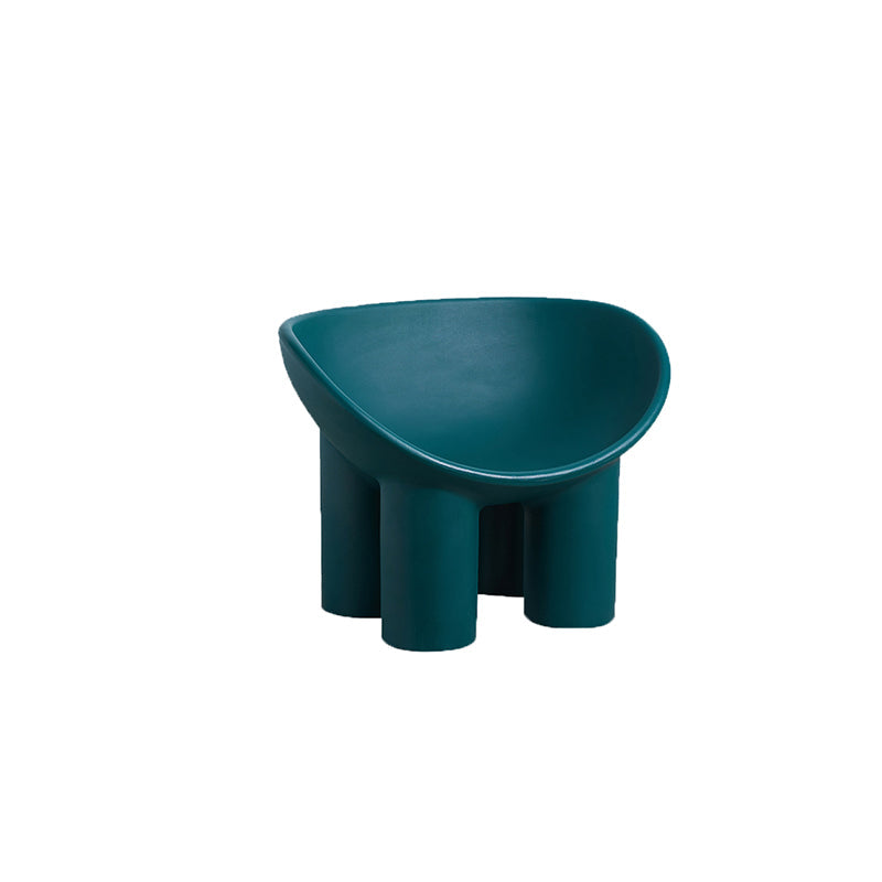 Silla de plástico 32.6 "L x17.7" W x 24.8 "HRAZS INCLUIDOS SILLA PARA LA SALA DE LIBRA