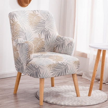 Chaise de lin 25,5 "L x 26,7" W x 35,8 "H Armes incluses pour le salon