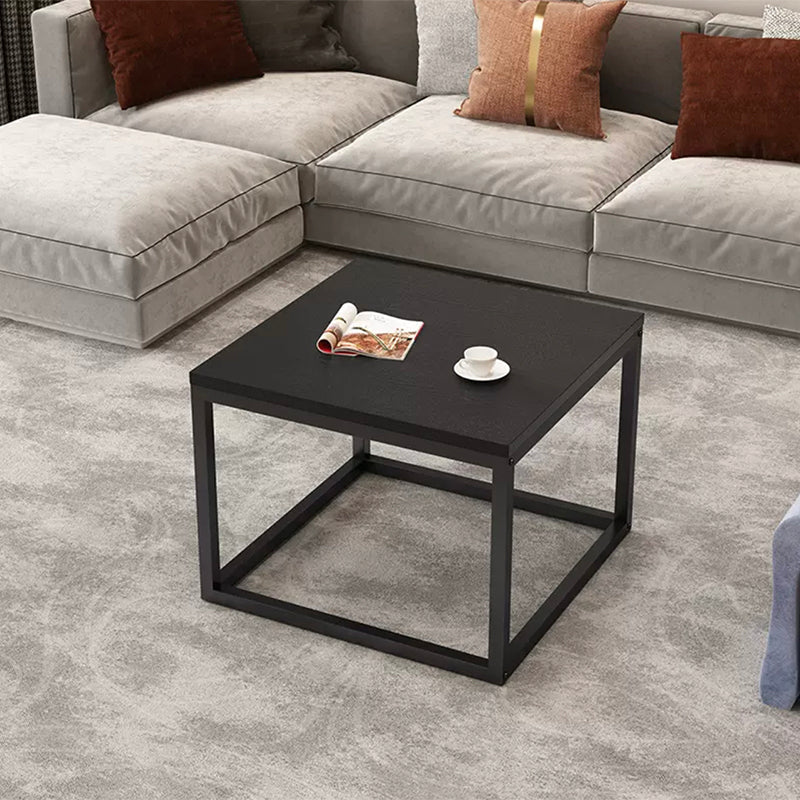 Rahmenbasis-Design, quadratischer/rechteckiger Massivholztisch für Couchtisch