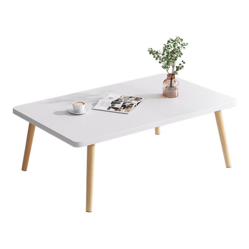4 Legs Base Design Square/rectangular Wood-based Board Table Coffee Table Clearhalo 'Coffee & Accent Tables' 'Coffee Tables' 'coffee_tables' 'furn' 'furn_coffee_tables' 'Furniture' 'Living Room Furniture' 5451718