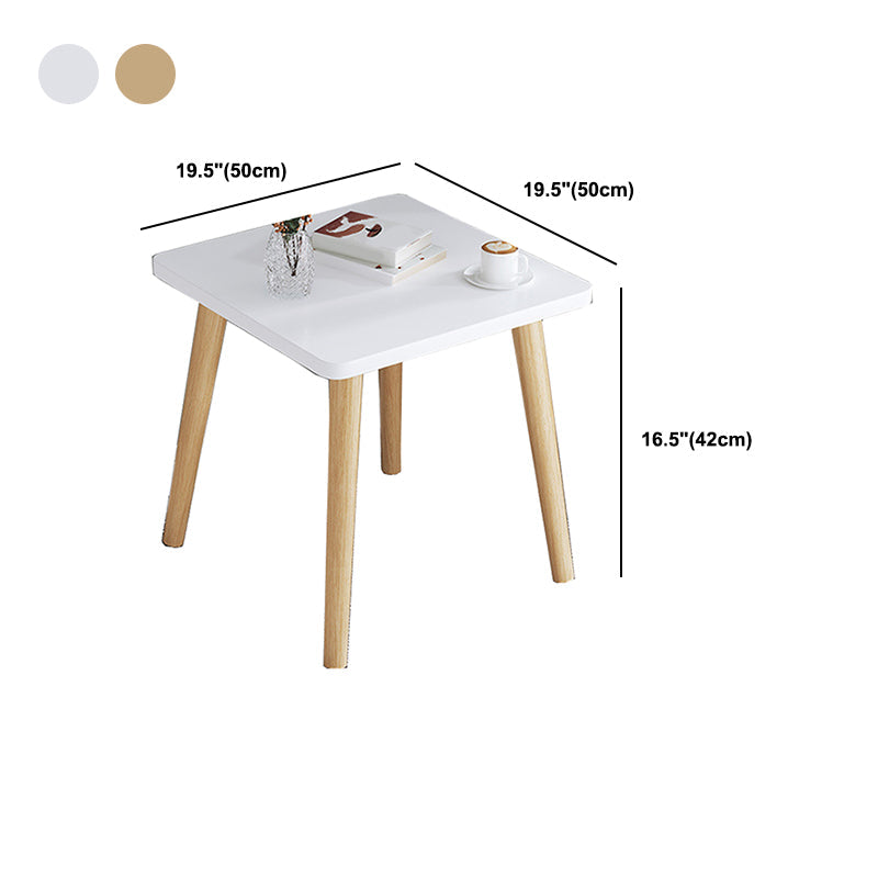 4 Legs Base Design Square/rectangular Wood-based Board Table Coffee Table Clearhalo 'Coffee & Accent Tables' 'Coffee Tables' 'coffee_tables' 'furn' 'furn_coffee_tables' 'Furniture' 'Living Room Furniture' 5451729